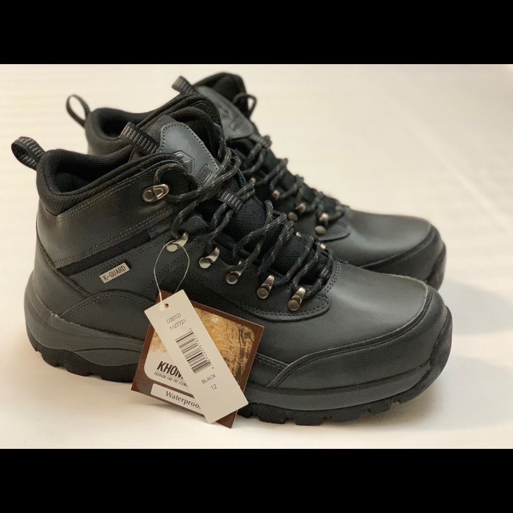 Khombu Men’s Leather Boots